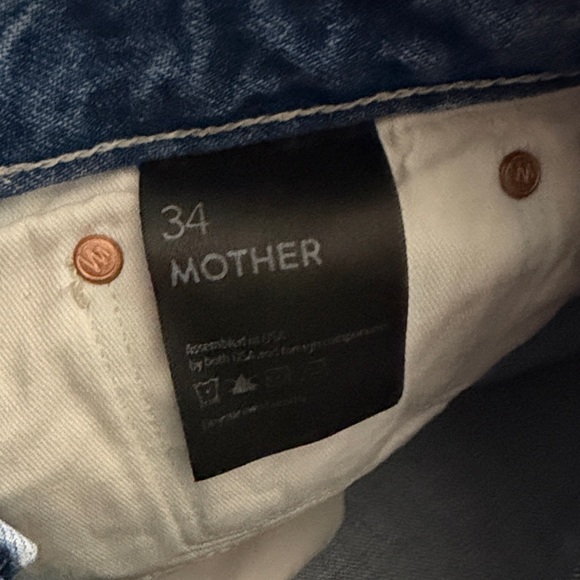 Mother Denim Blue Women's Shorts - Picture 3 of 10